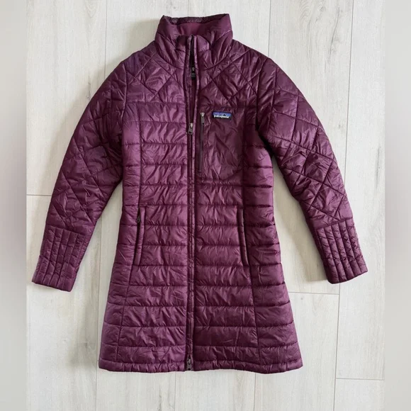Patagonia Radalie Insulated Parka purple/maroon size xs